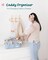 Baby Diaper Caddy Organizer, Quilted Nursery Storage Organizer for Newborn Essentials and Diaper Changing Station, Gift for Baby Shower and Registry Must-Have (Baby Breeze)